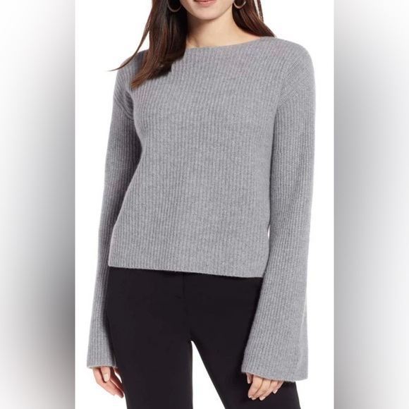 Sweaters - Bell Sleeve 100 % Cashmere Sweater S